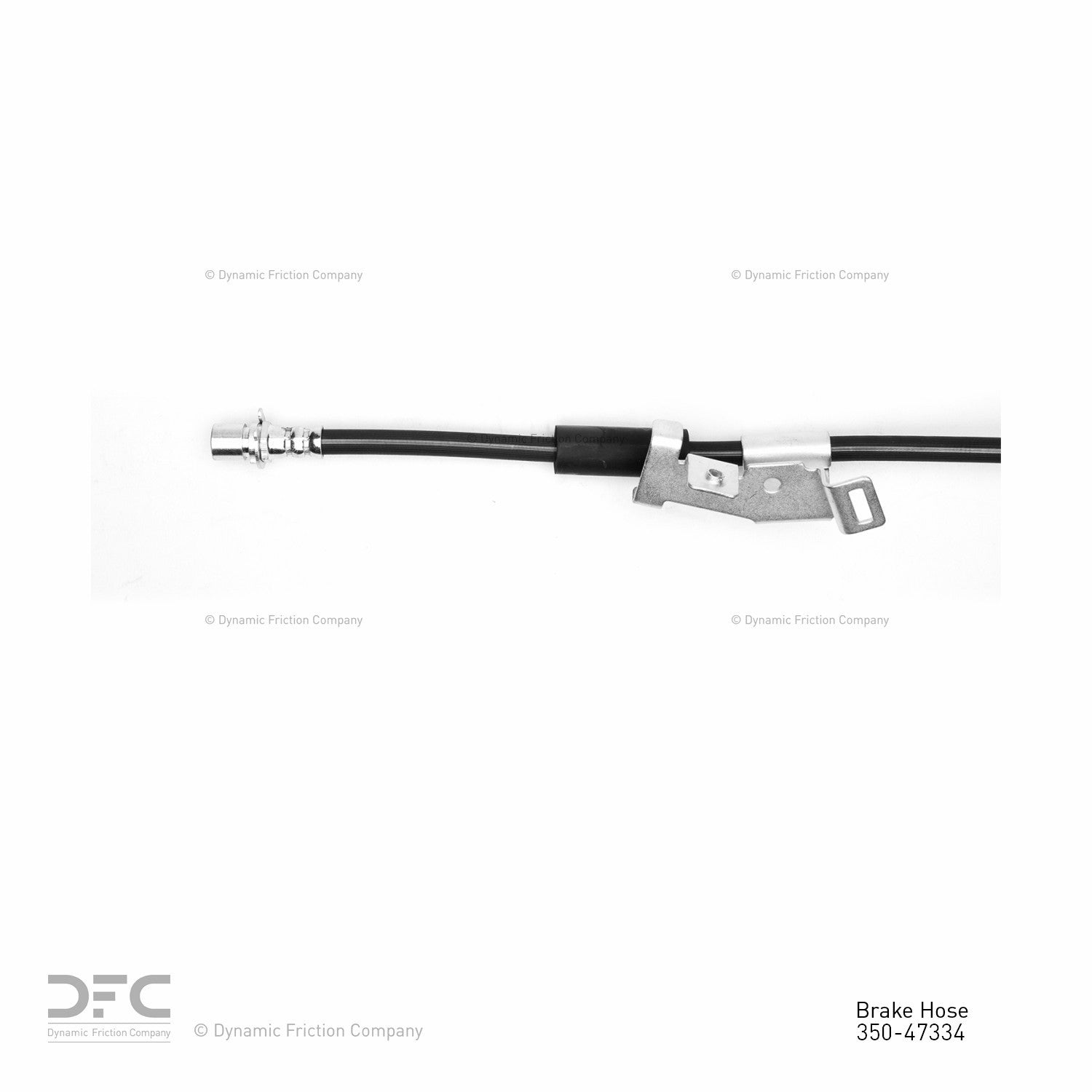 Connector View of Front Right Brake Hydraulic Hose DYNAMIC 350-47334