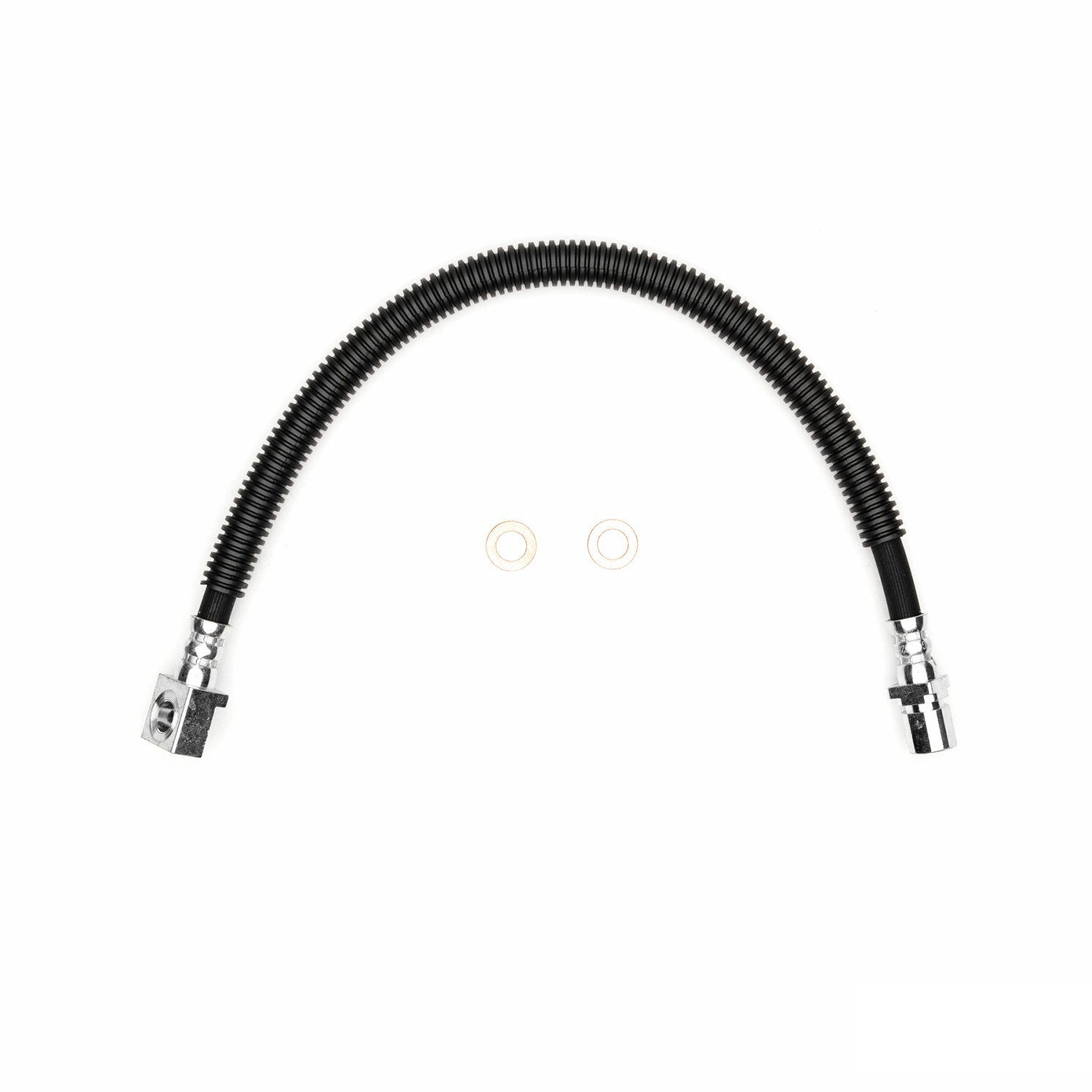 Front View of Rear Right Brake Hydraulic Hose DYNAMIC 350-47395