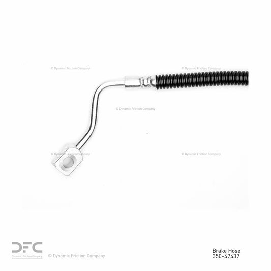 Connector View of Rear Left Brake Hydraulic Hose DYNAMIC 350-47437