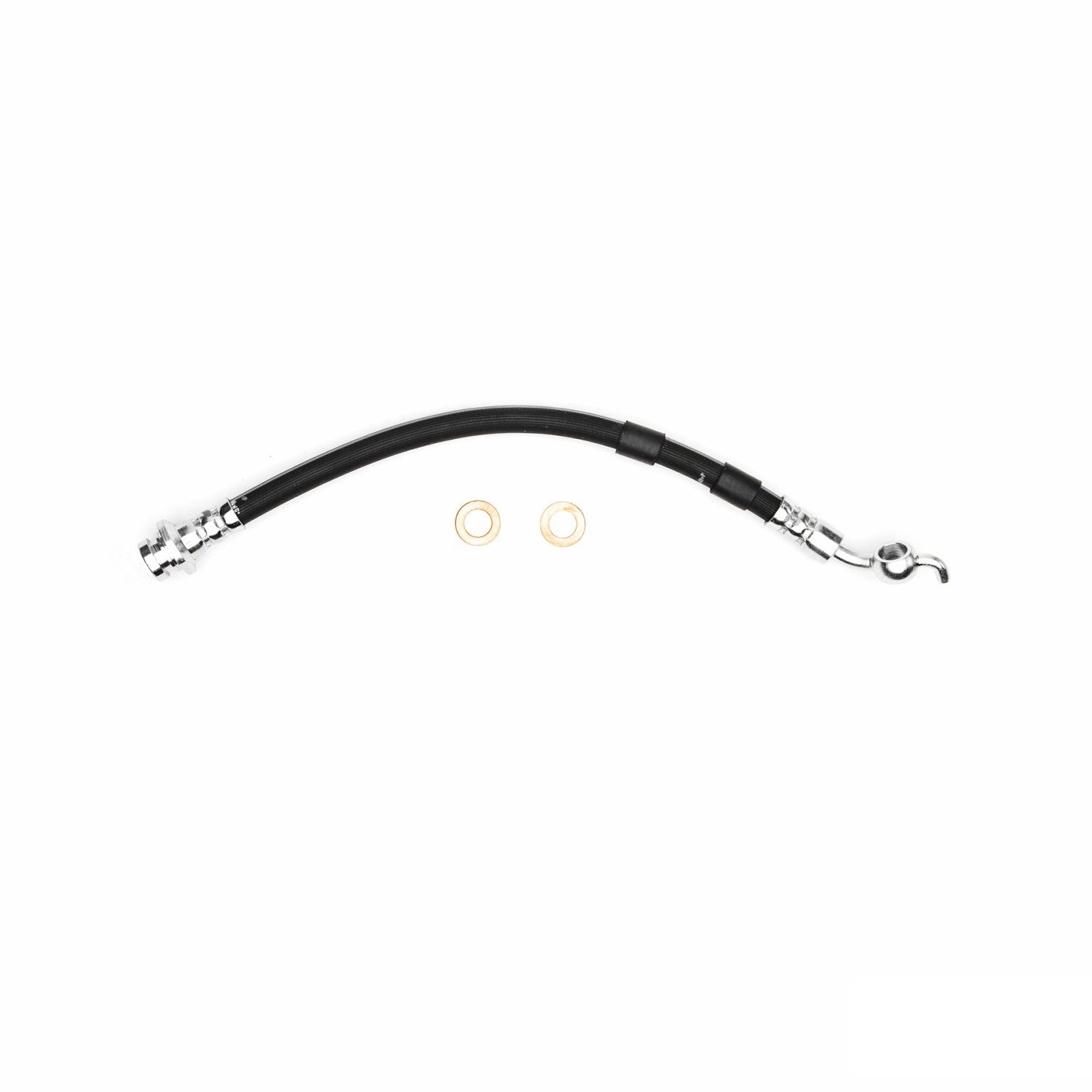 Front View of Rear Right Brake Hydraulic Hose DYNAMIC 350-67153