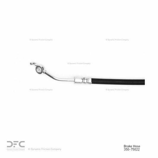 Connector View of Front Left Brake Hydraulic Hose DYNAMIC 350-75022