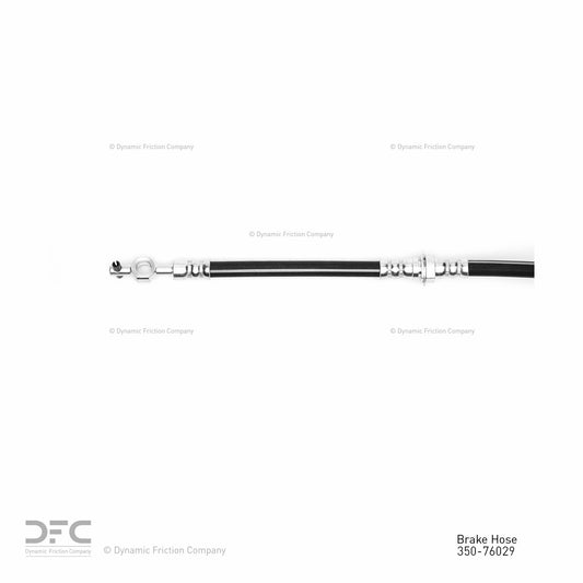 Connector View of Front Brake Hydraulic Hose DYNAMIC 350-76029