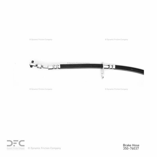 Connector View of Front Right Brake Hydraulic Hose DYNAMIC 350-76037