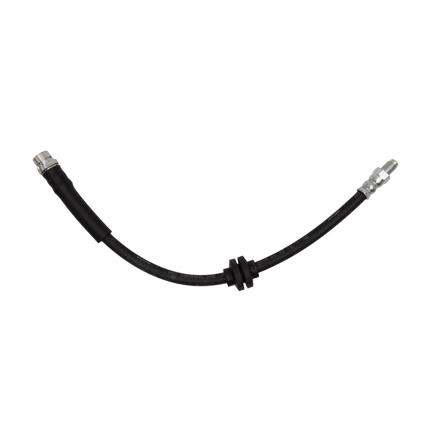 Front View of Rear Brake Hydraulic Hose DYNAMIC 350-80084