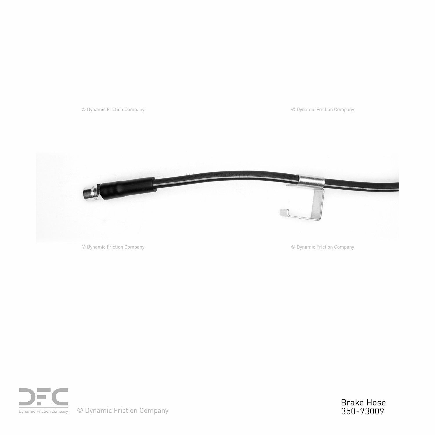 Connector View of Front Left Brake Hydraulic Hose DYNAMIC 350-93009