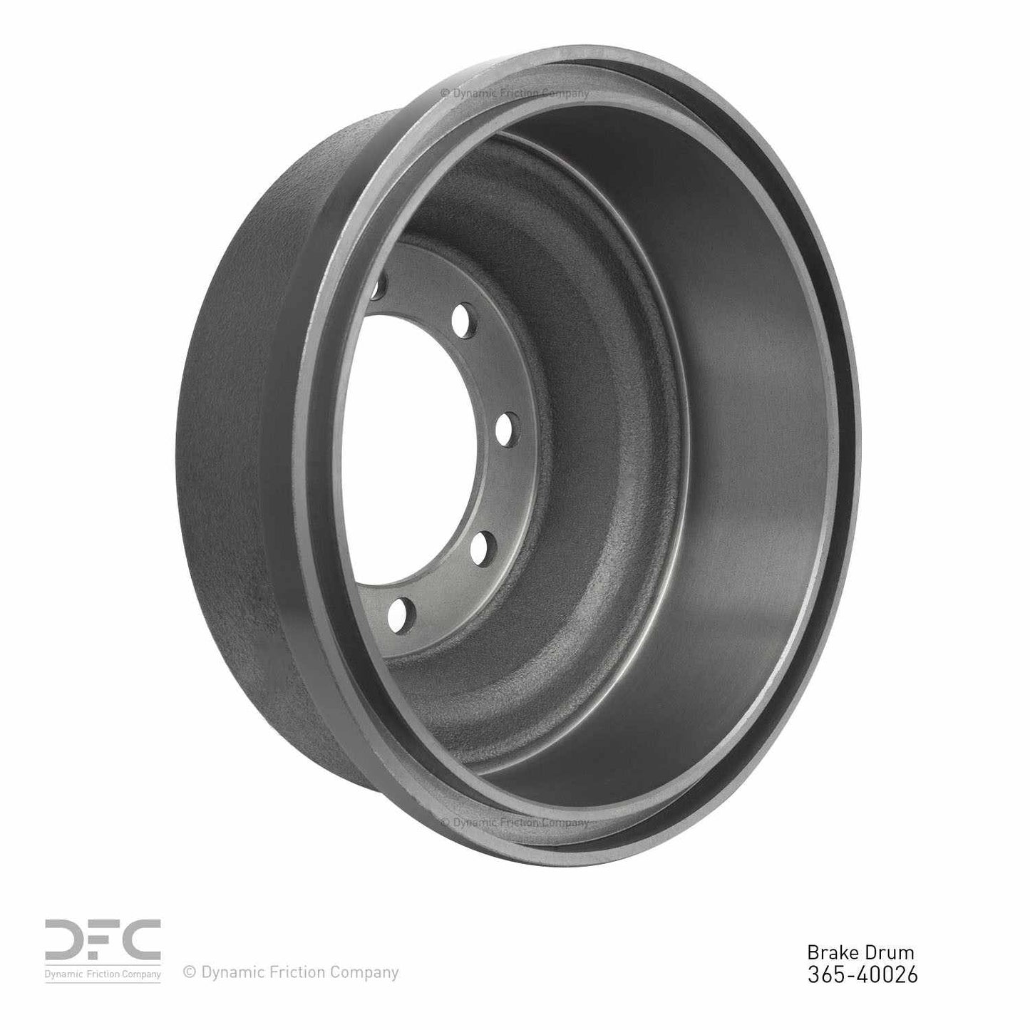 Right View of Rear Brake Drum DYNAMIC 365-40026