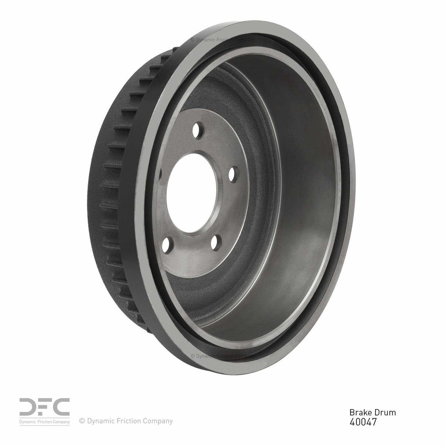 Right View of Rear Brake Drum DYNAMIC 365-40047