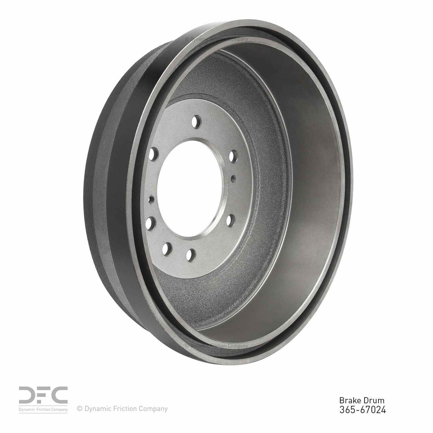 Right View of Rear Brake Drum DYNAMIC 365-67024