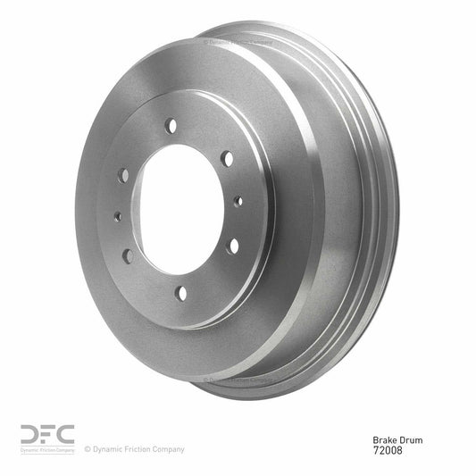 Angle View of Rear Brake Drum DYNAMIC 365-72008