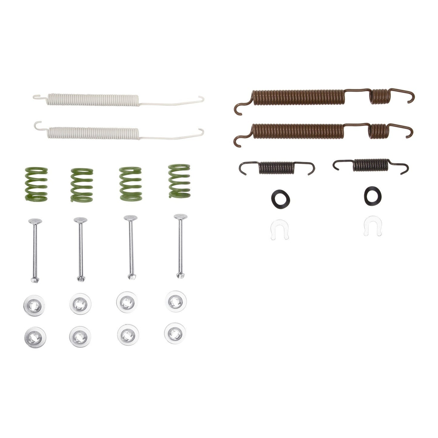 Side View of Rear Drum Brake Hardware Kit DYNAMIC 370-39000