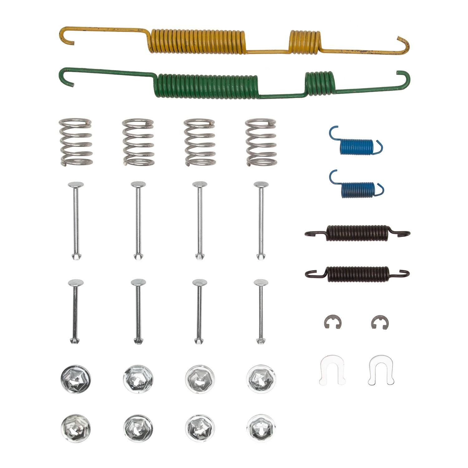 Side View of Rear Drum Brake Hardware Kit DYNAMIC 370-76008