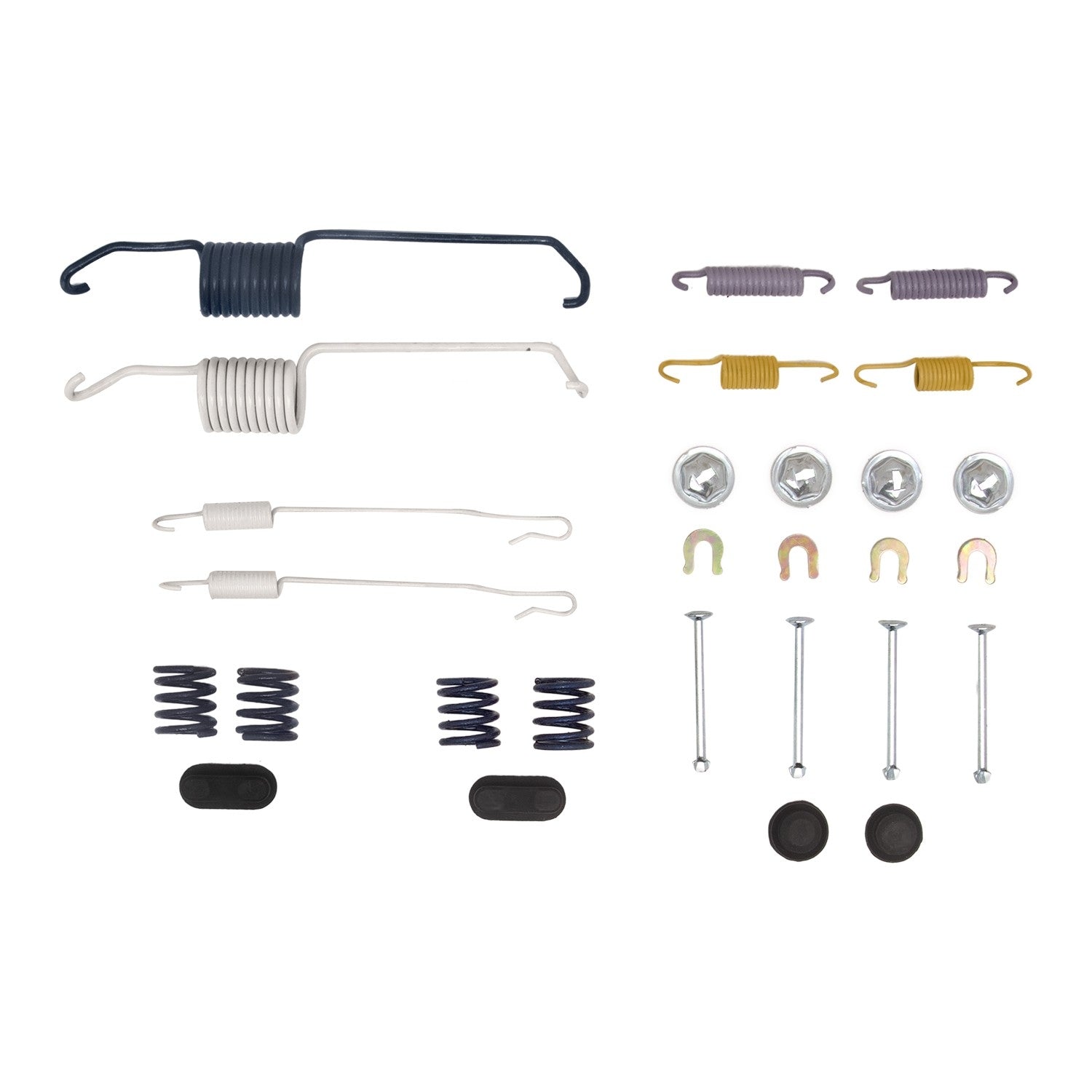 Side View of Rear Drum Brake Hardware Kit DYNAMIC 370-76018