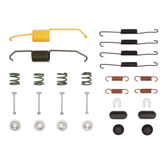 Side View of Rear Drum Brake Hardware Kit DYNAMIC 370-91000