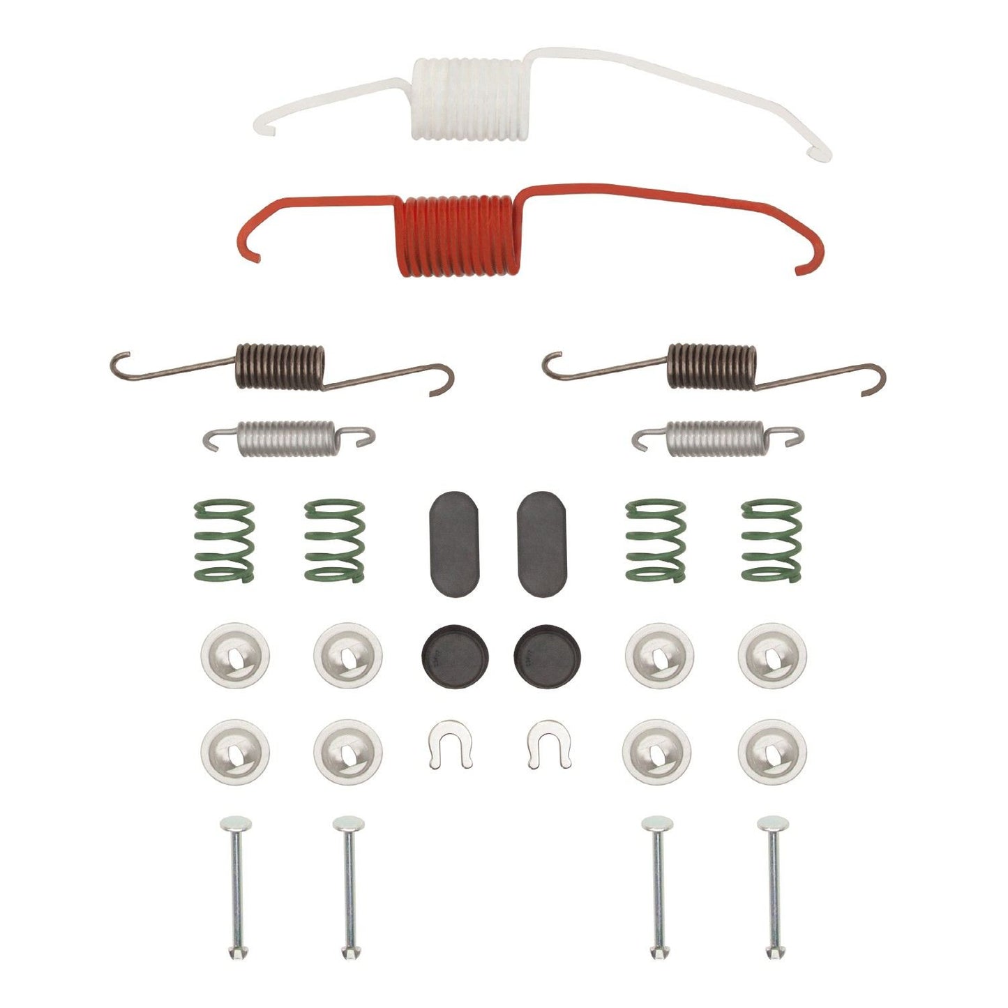 Side View of Rear Drum Brake Hardware Kit DYNAMIC 370-91001