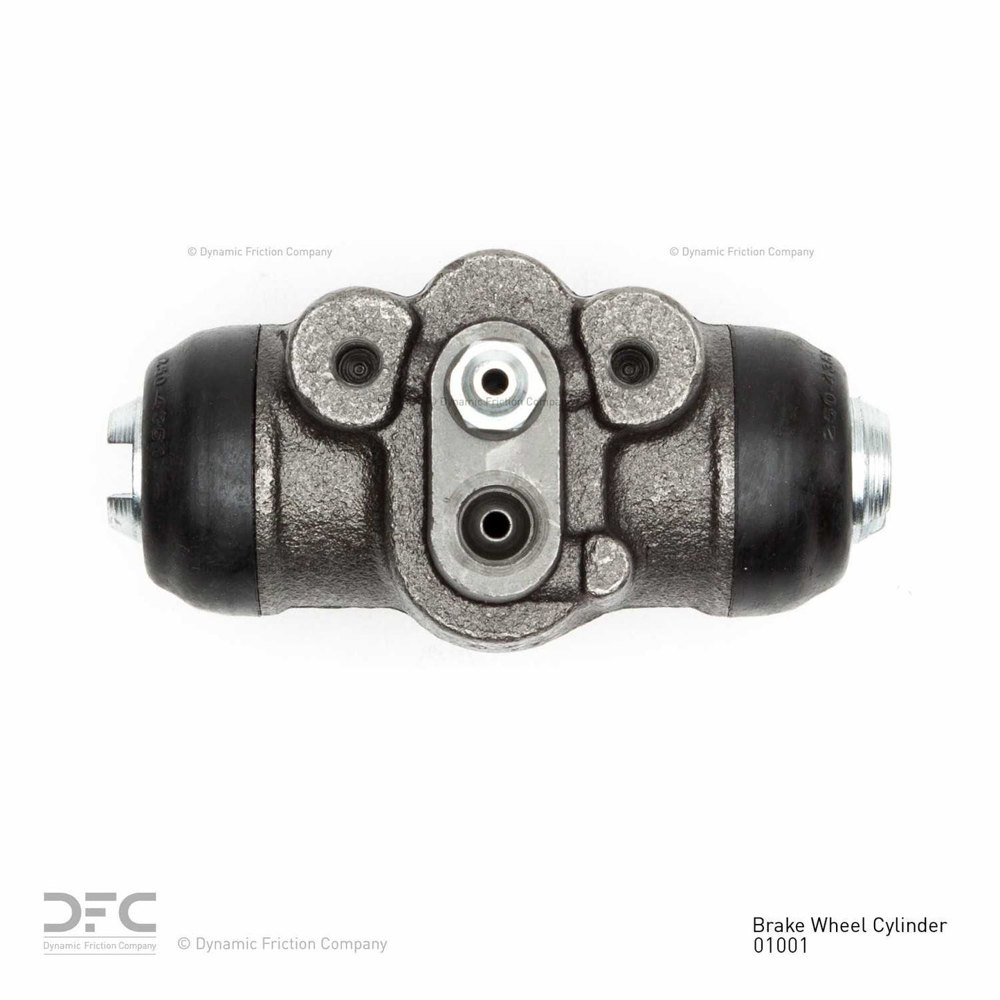 Back View of Rear Left Drum Brake Wheel Cylinder DYNAMIC 375-01001