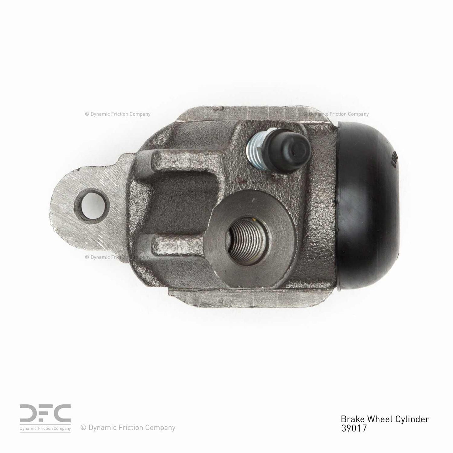 Back View of Front Upper Left Drum Brake Wheel Cylinder DYNAMIC 375-39017