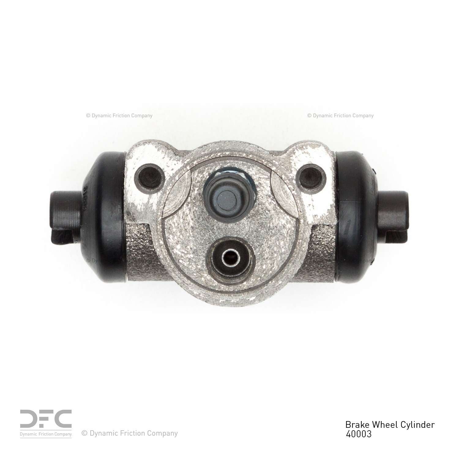 Back View of Rear Drum Brake Wheel Cylinder DYNAMIC 375-40003