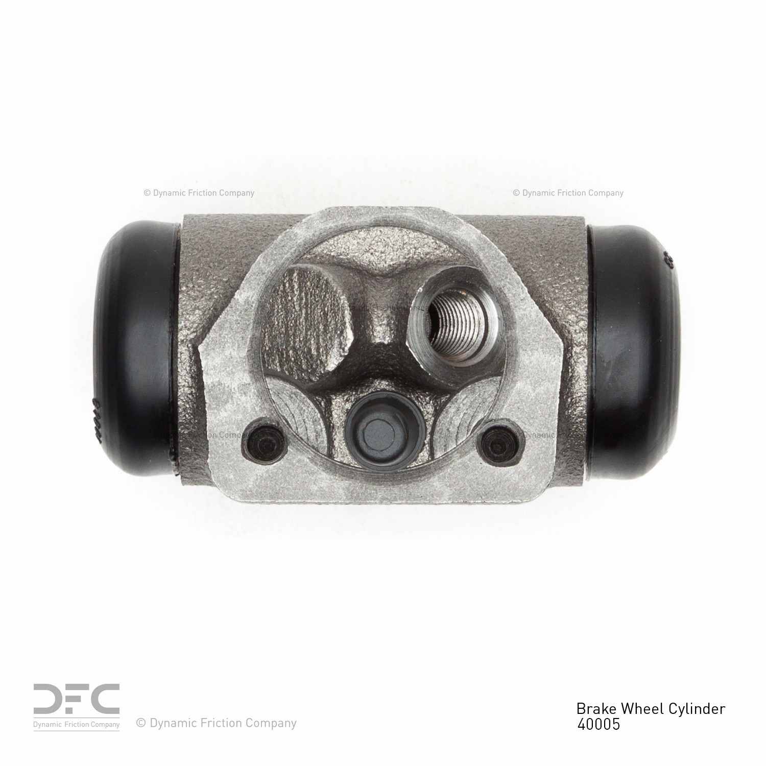 Back View of Front Left Drum Brake Wheel Cylinder DYNAMIC 375-40005