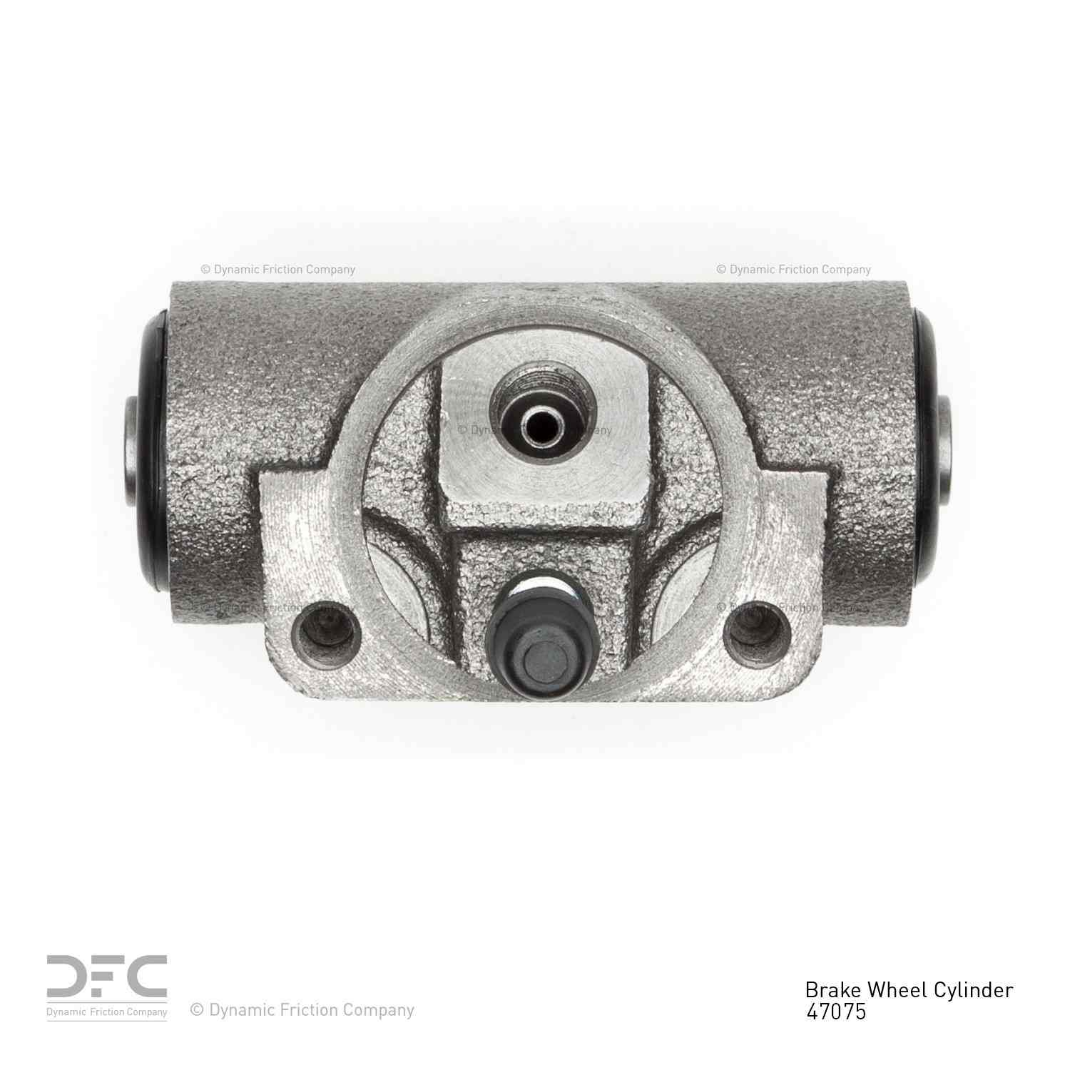 Back View of Rear Drum Brake Wheel Cylinder DYNAMIC 375-47075