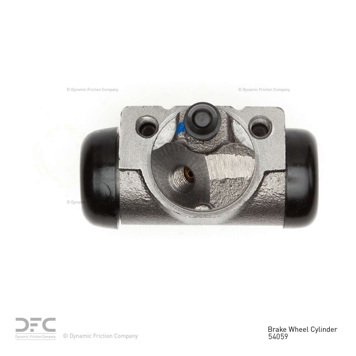 Back View of Rear Left Drum Brake Wheel Cylinder DYNAMIC 375-54059