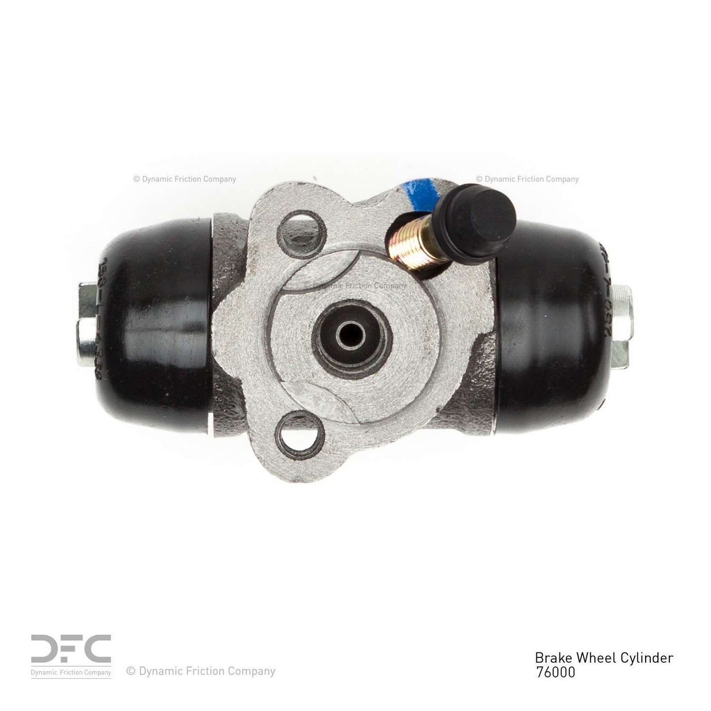 Back View of Rear Right Drum Brake Wheel Cylinder DYNAMIC 375-76000