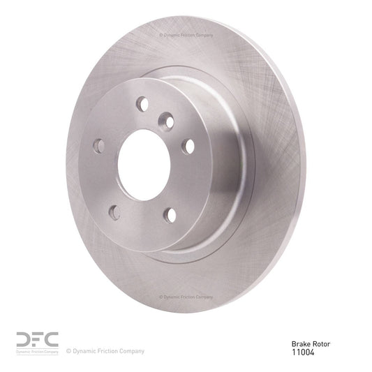 Angle View of Rear Disc Brake Rotor DYNAMIC 600-11004