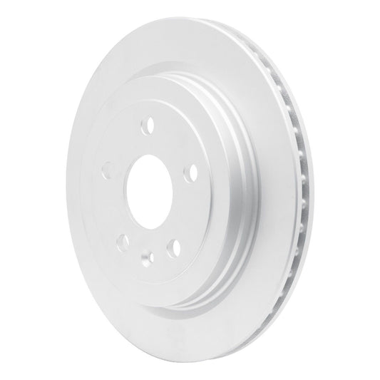 Angle View of Rear Disc Brake Rotor DYNAMIC 600-46024