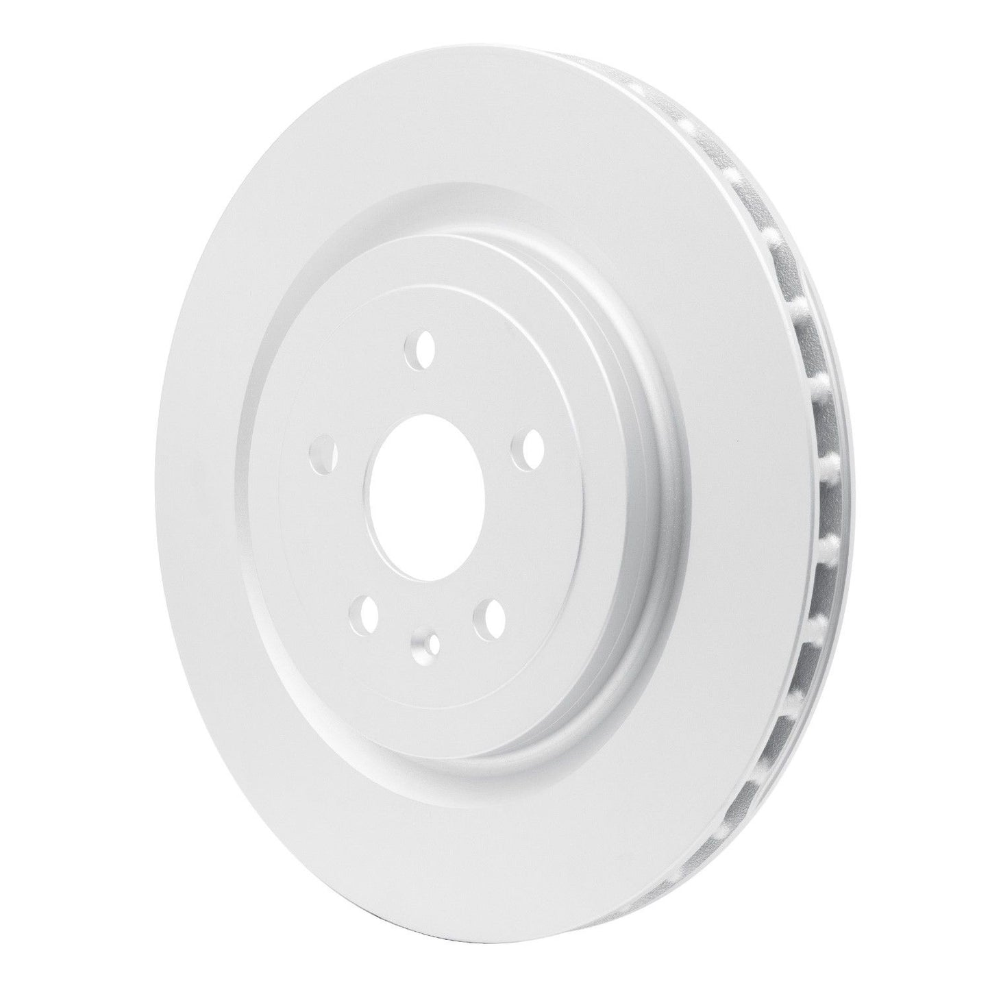 Angle View of Rear Disc Brake Rotor DYNAMIC 600-47039