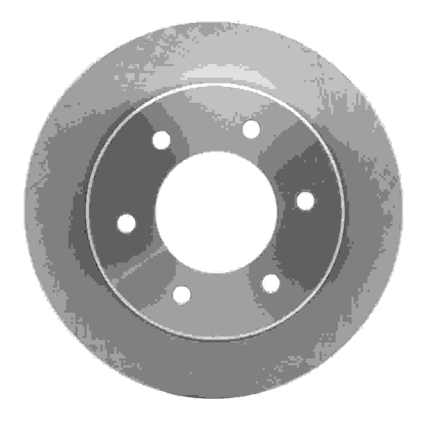 Front View of Rear Disc Brake Rotor DYNAMIC 600-54276