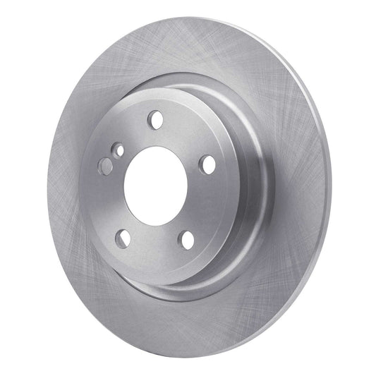 Angle View of Rear Disc Brake Rotor DYNAMIC 600-63107