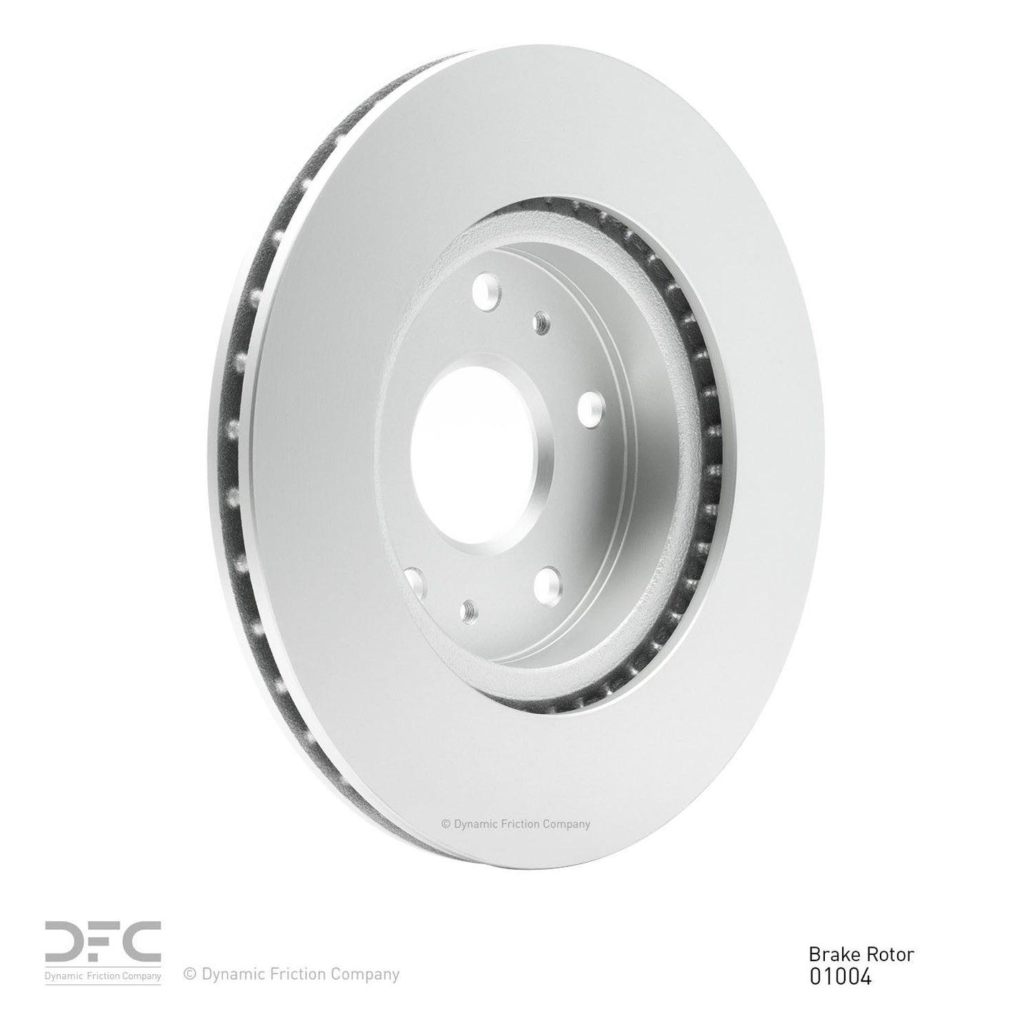 Right View of Front Disc Brake Rotor DYNAMIC 604-01004