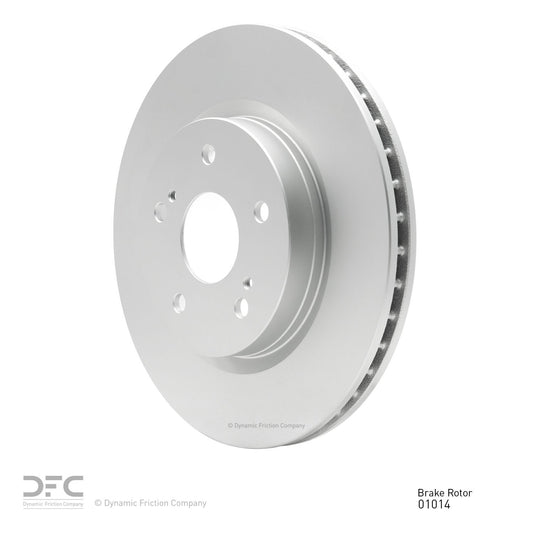 Angle View of Front Disc Brake Rotor DYNAMIC 604-01014