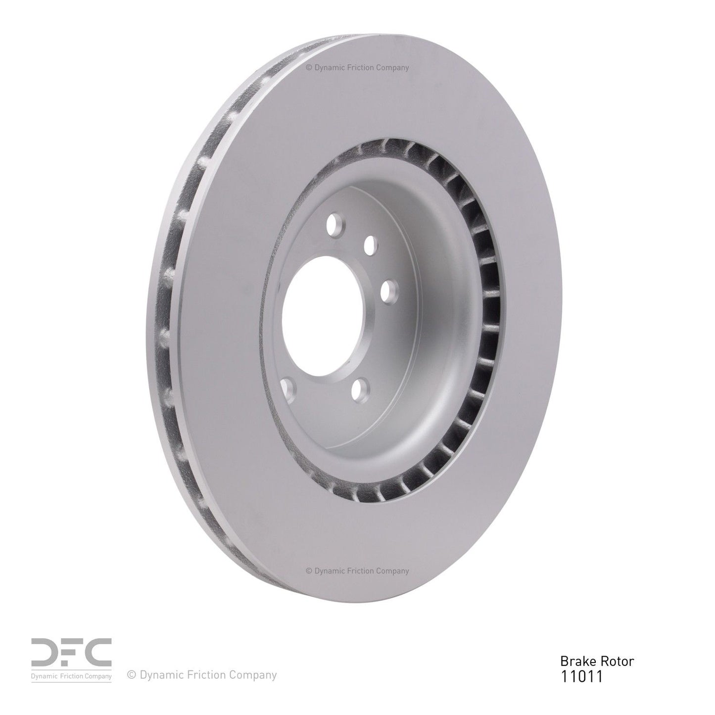 Right View of Front Disc Brake Rotor DYNAMIC 604-11011