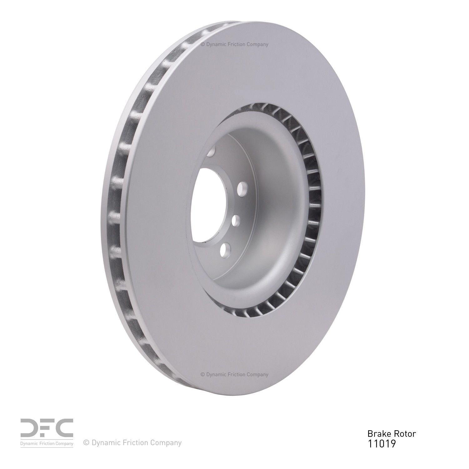 Right View of Front Disc Brake Rotor DYNAMIC 604-11019