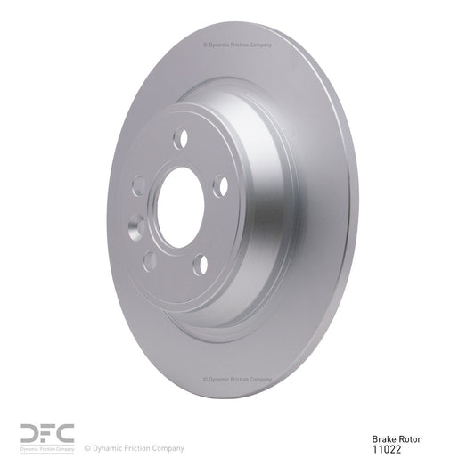 Angle View of Rear Disc Brake Rotor DYNAMIC 604-11022