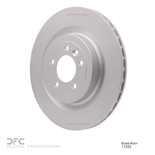 Angle View of Rear Disc Brake Rotor DYNAMIC 604-11023