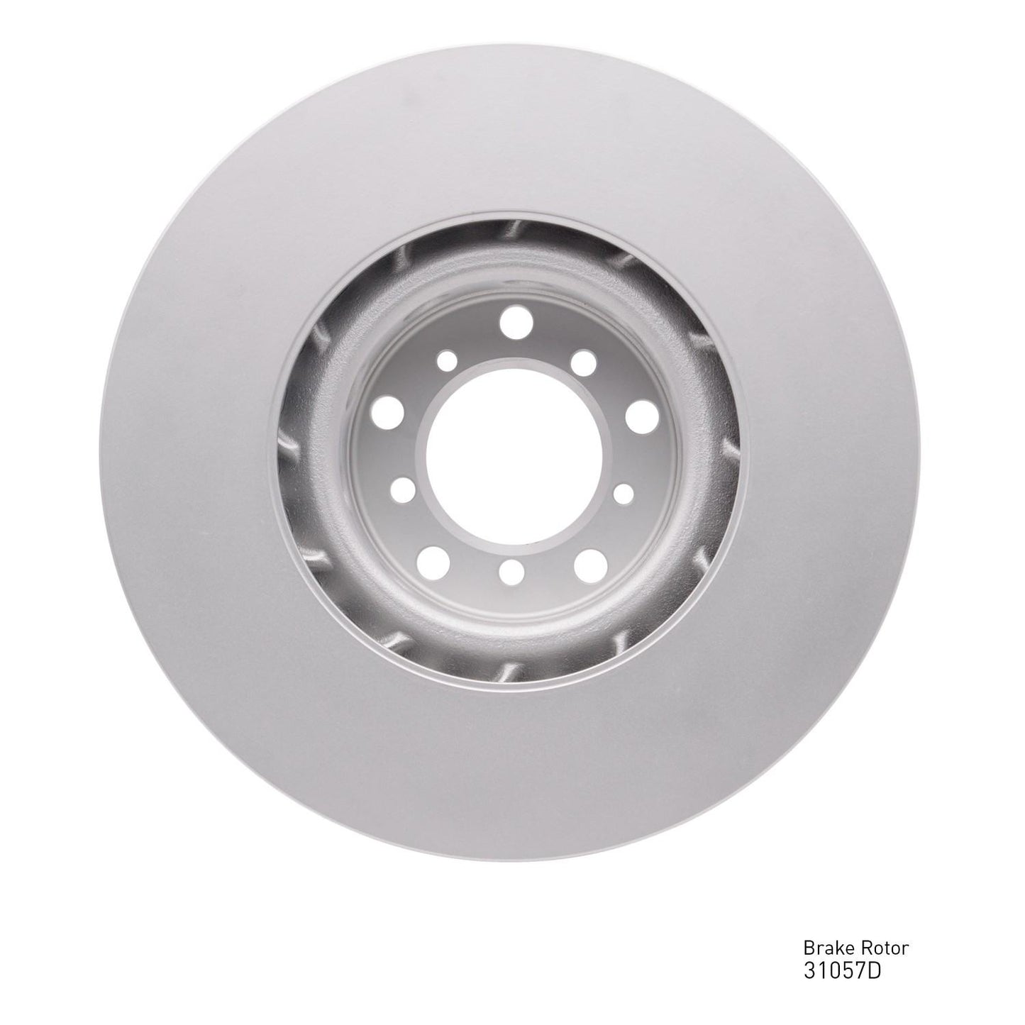 Back View of Front Right Disc Brake Rotor DYNAMIC 604-31057D