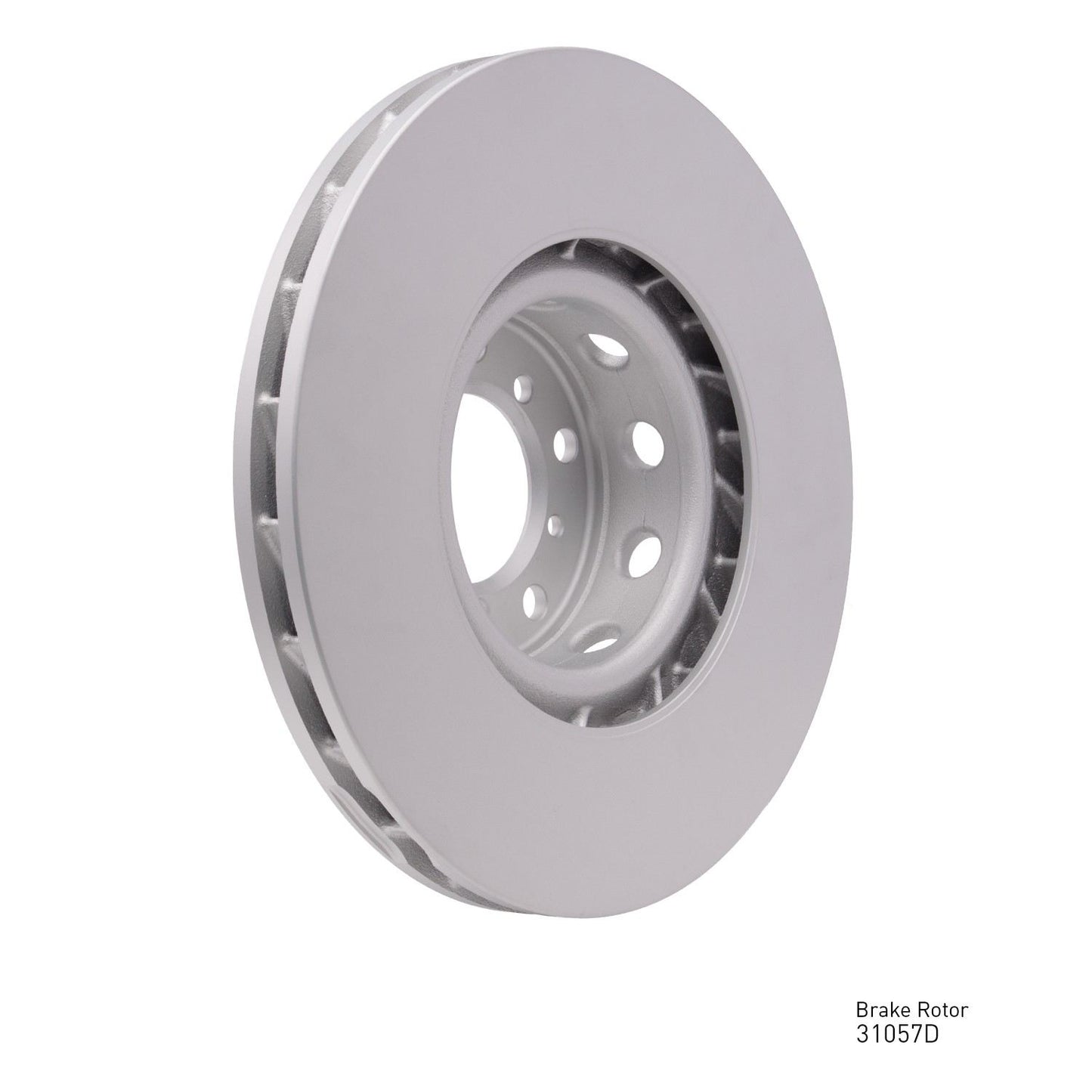 Right View of Front Right Disc Brake Rotor DYNAMIC 604-31057D