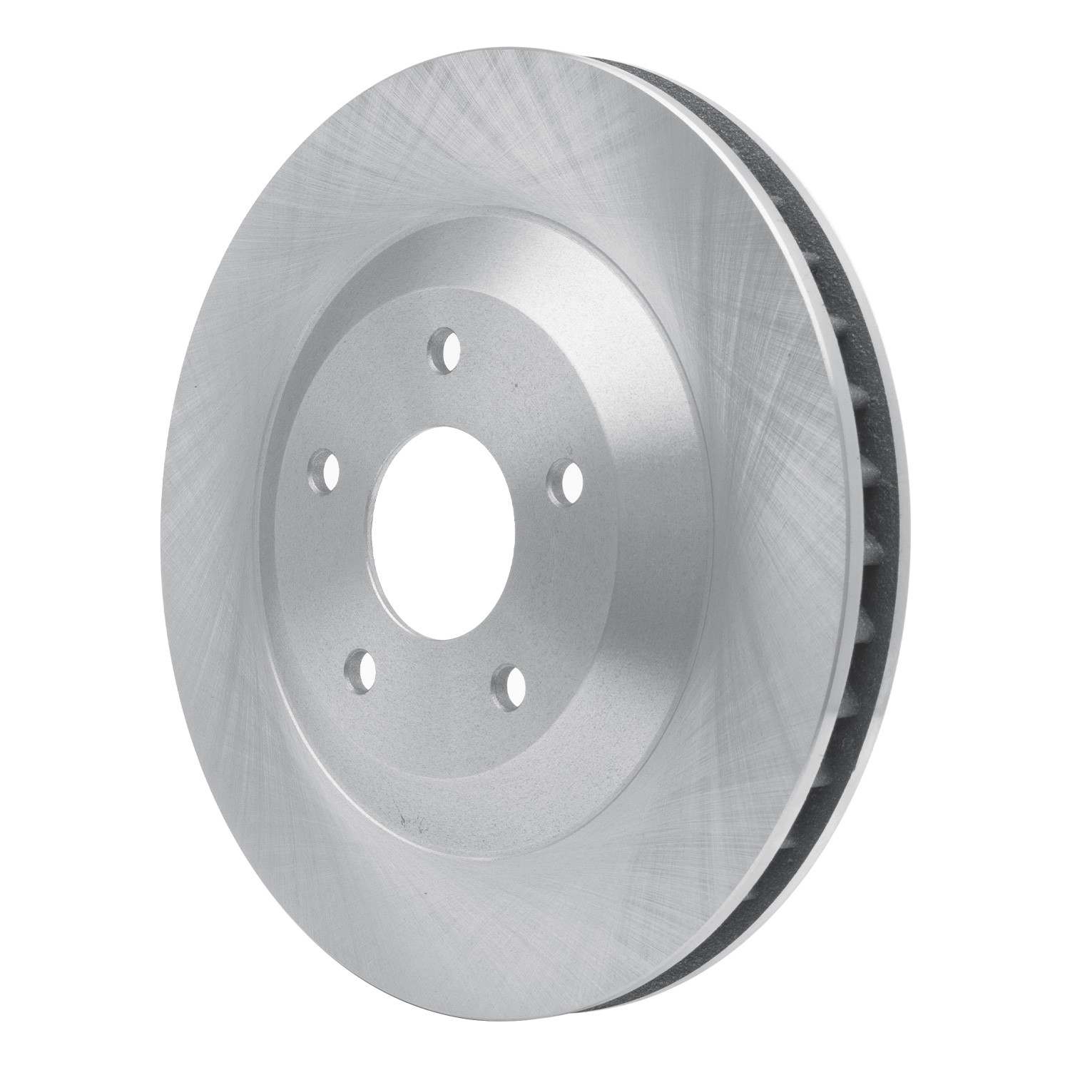 Angle View of Front Left Disc Brake Rotor DYNAMIC 604-46007D