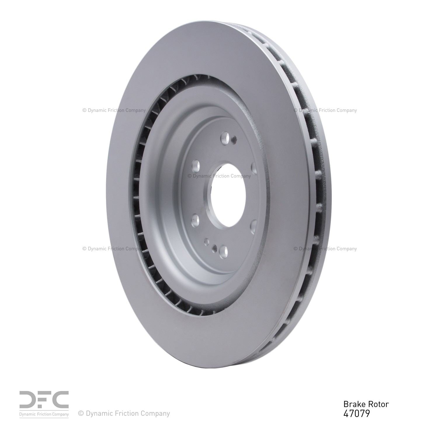 Right View of Front Disc Brake Rotor DYNAMIC 604-47079