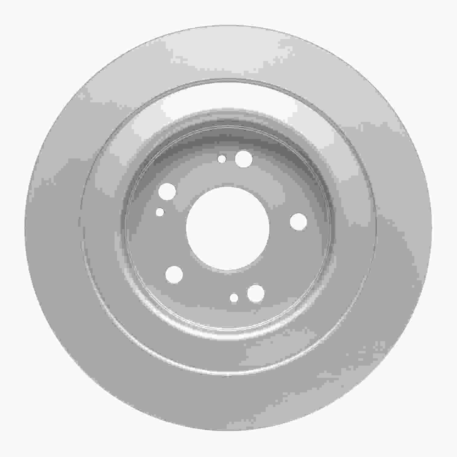 Back View of Rear Disc Brake Rotor DYNAMIC 604-58036