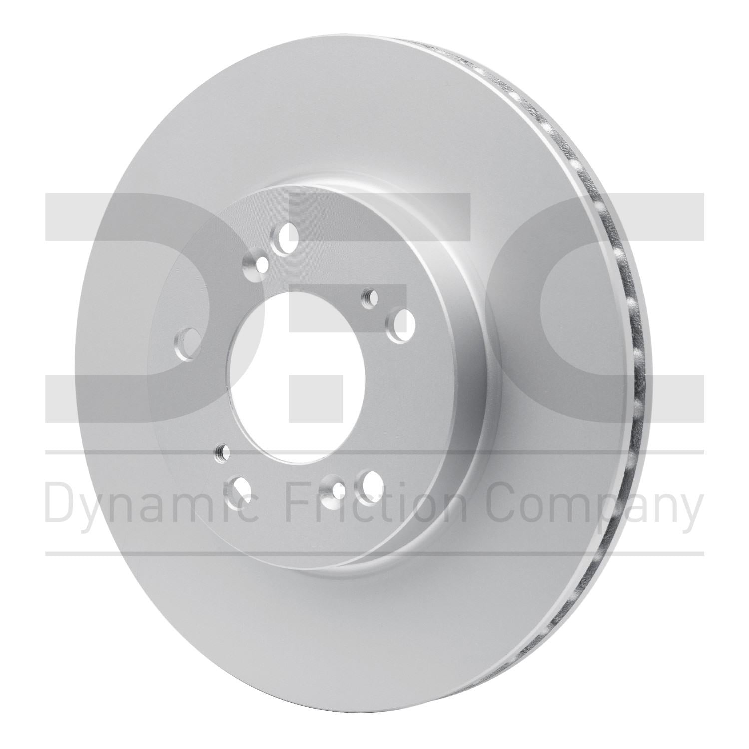 Angle View of Front Disc Brake Rotor DYNAMIC 604-59040