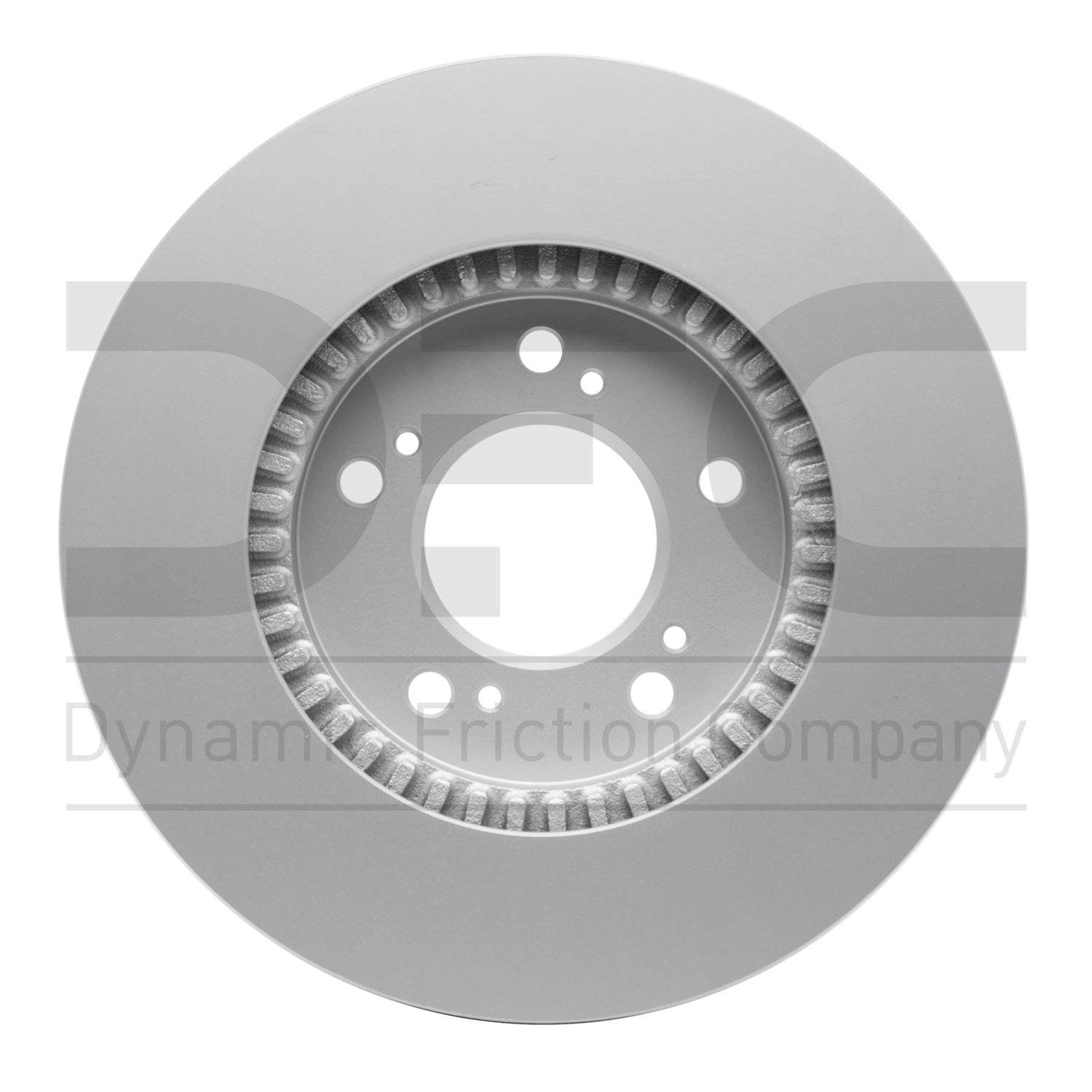 Back View of Front Disc Brake Rotor DYNAMIC 604-59040