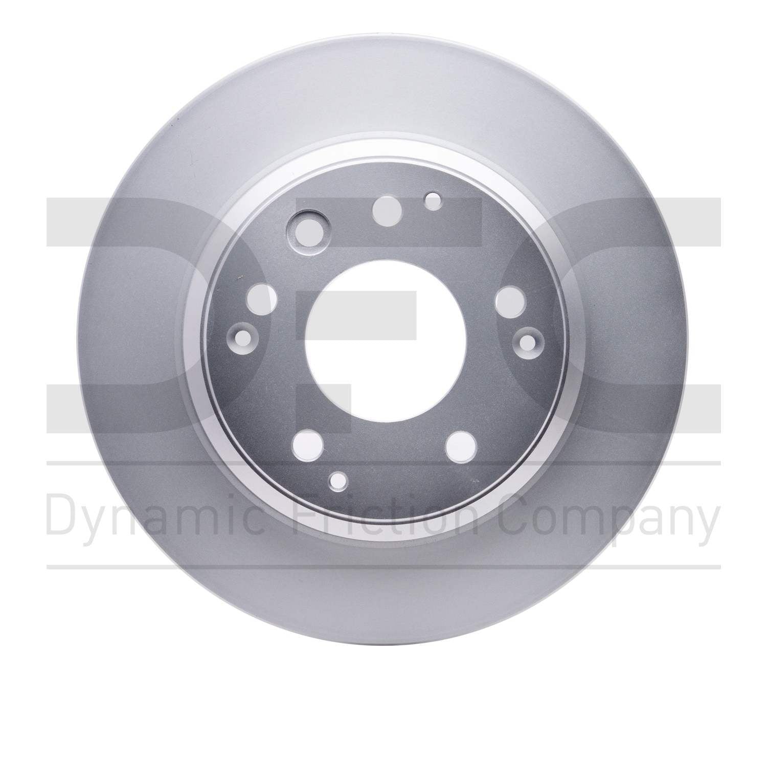 Front View of Rear Disc Brake Rotor DYNAMIC 604-59041