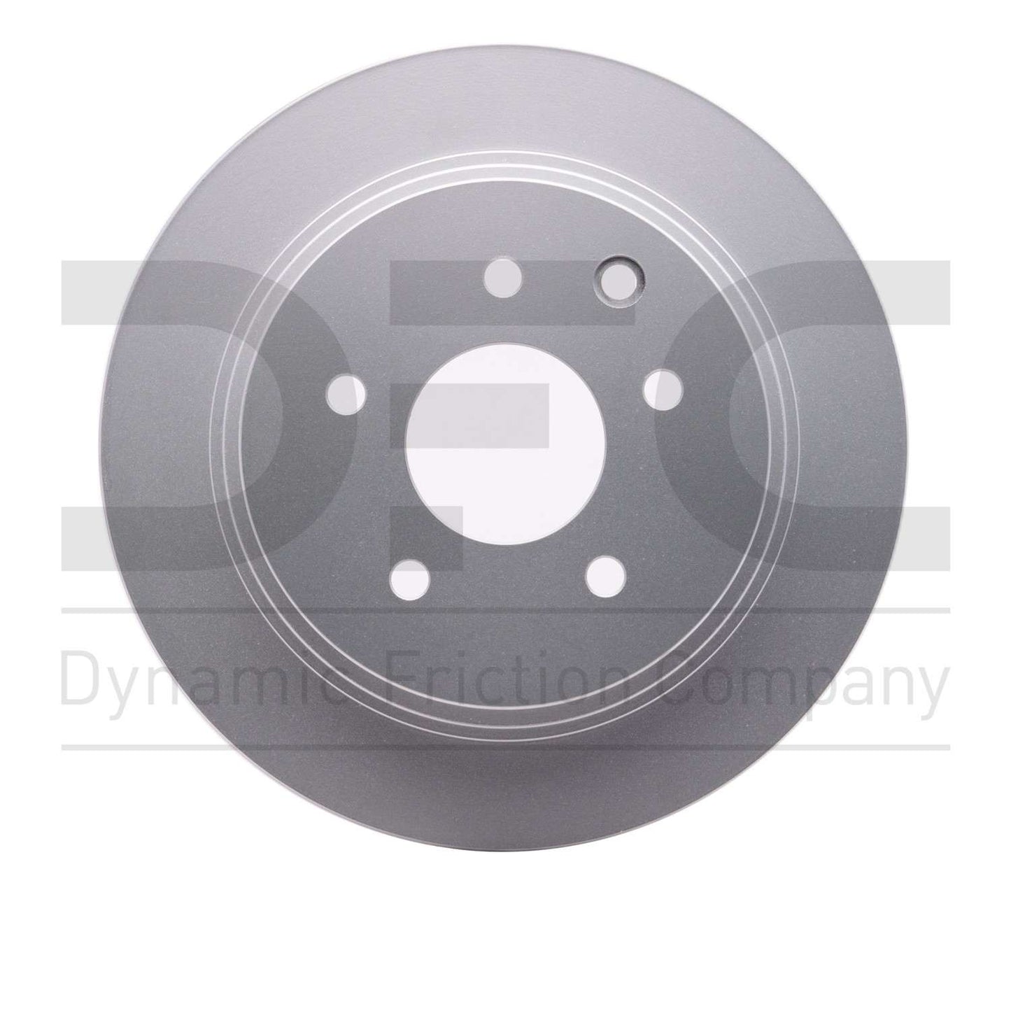 Front View of Rear Disc Brake Rotor DYNAMIC 604-67050