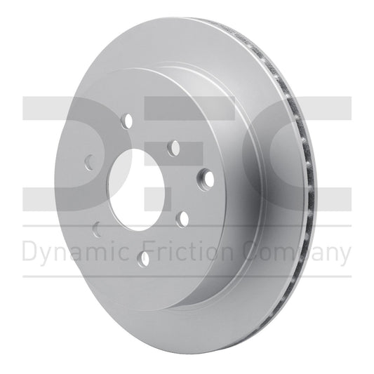 Angle View of Rear Disc Brake Rotor DYNAMIC 604-67094