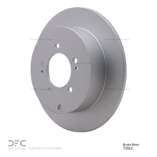 Angle View of Rear Disc Brake Rotor DYNAMIC 604-72062