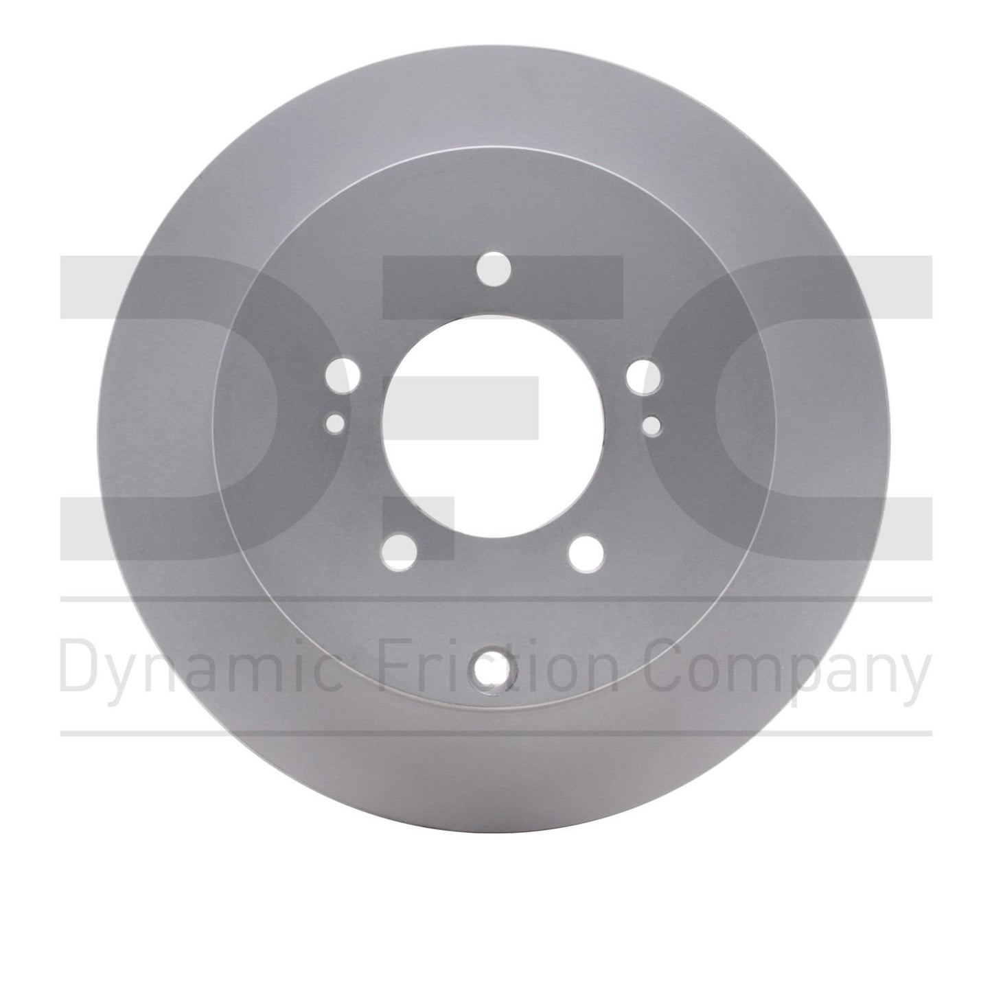 Front View of Rear Disc Brake Rotor DYNAMIC 604-72062