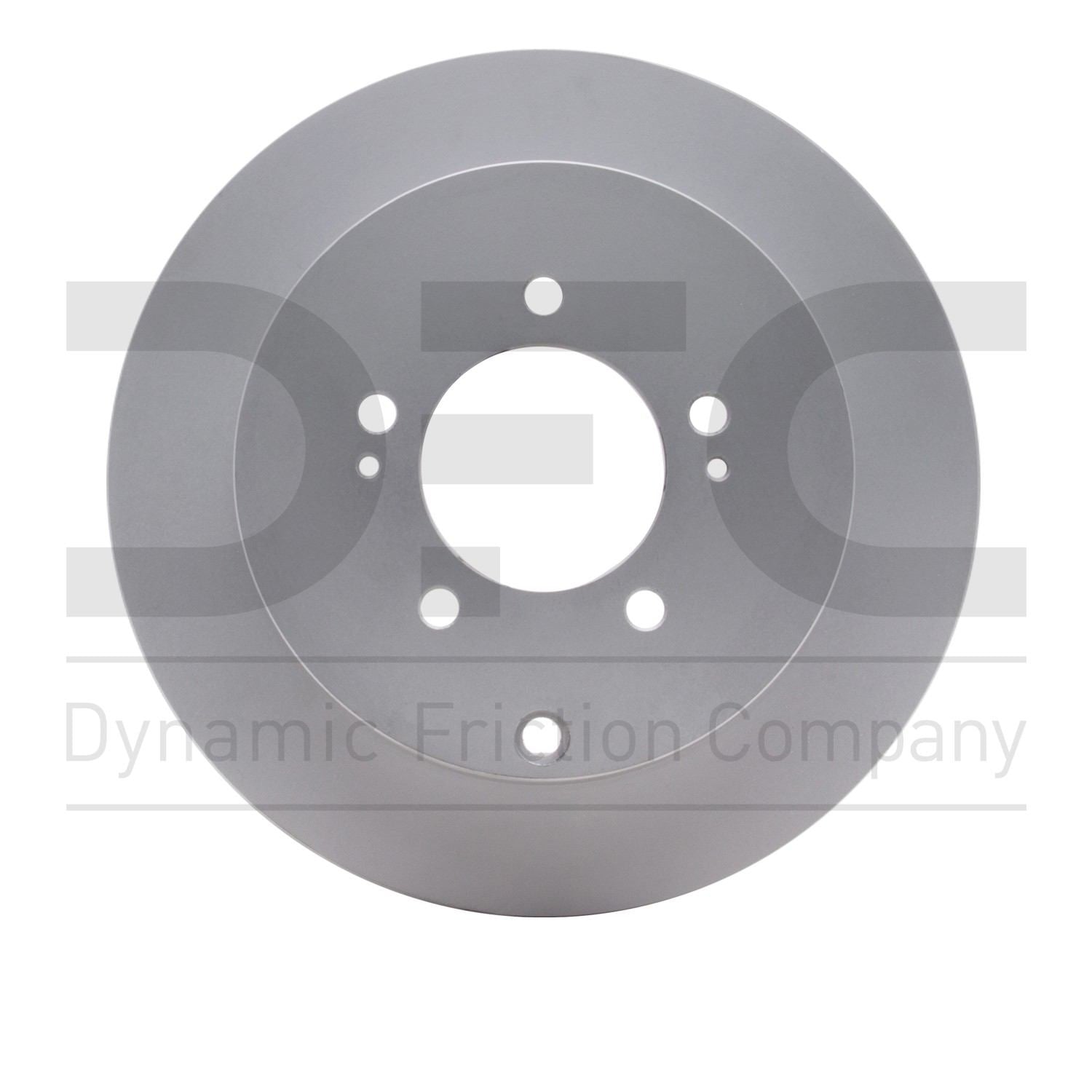 Front View of Rear Disc Brake Rotor DYNAMIC 604-72062