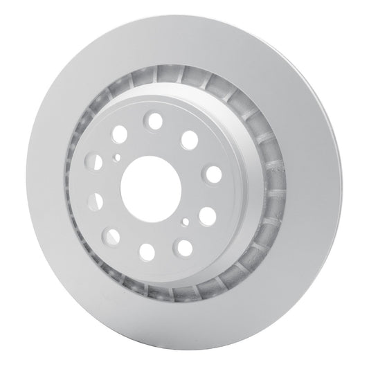 Angle View of Rear Left Disc Brake Rotor DYNAMIC 604-75021D